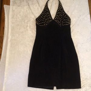 Wilson Leather Halter Dress